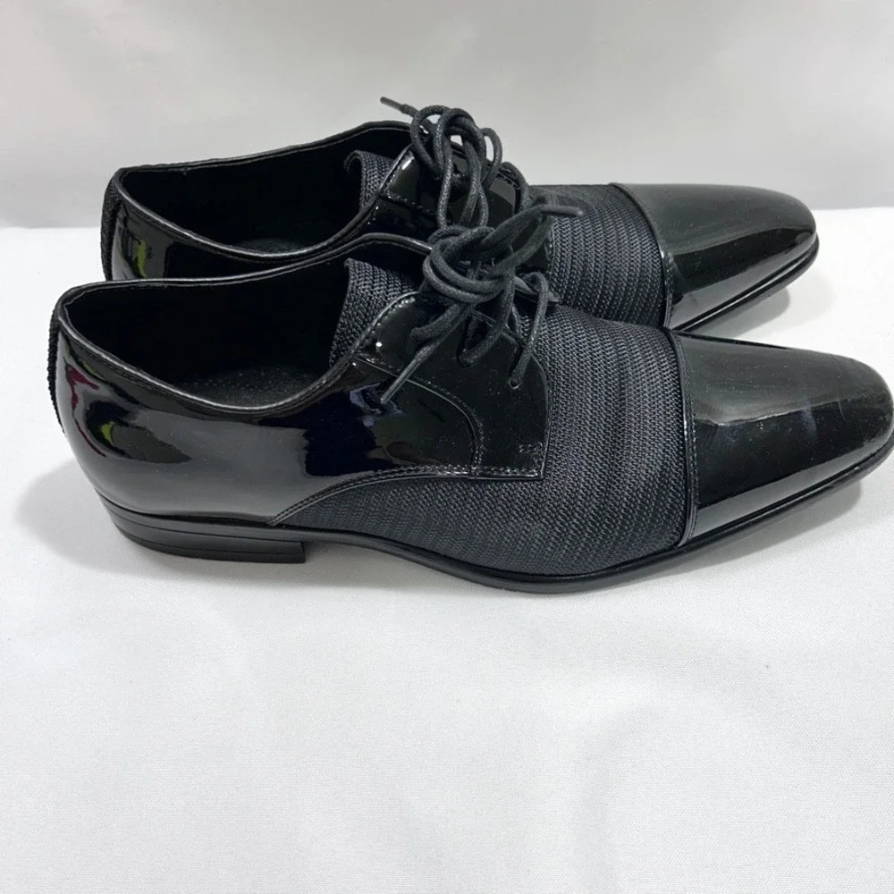 Stacy Adams Pharoah Cap Toe Oxford Men's Shoes Black US‎ 8.5M Wedding